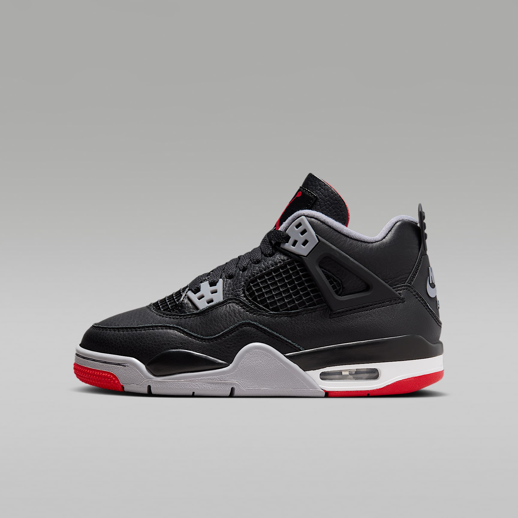 Air Jordan 4 Retro 'Bred Reimagined' Older Kids' Shoes. Nike ID